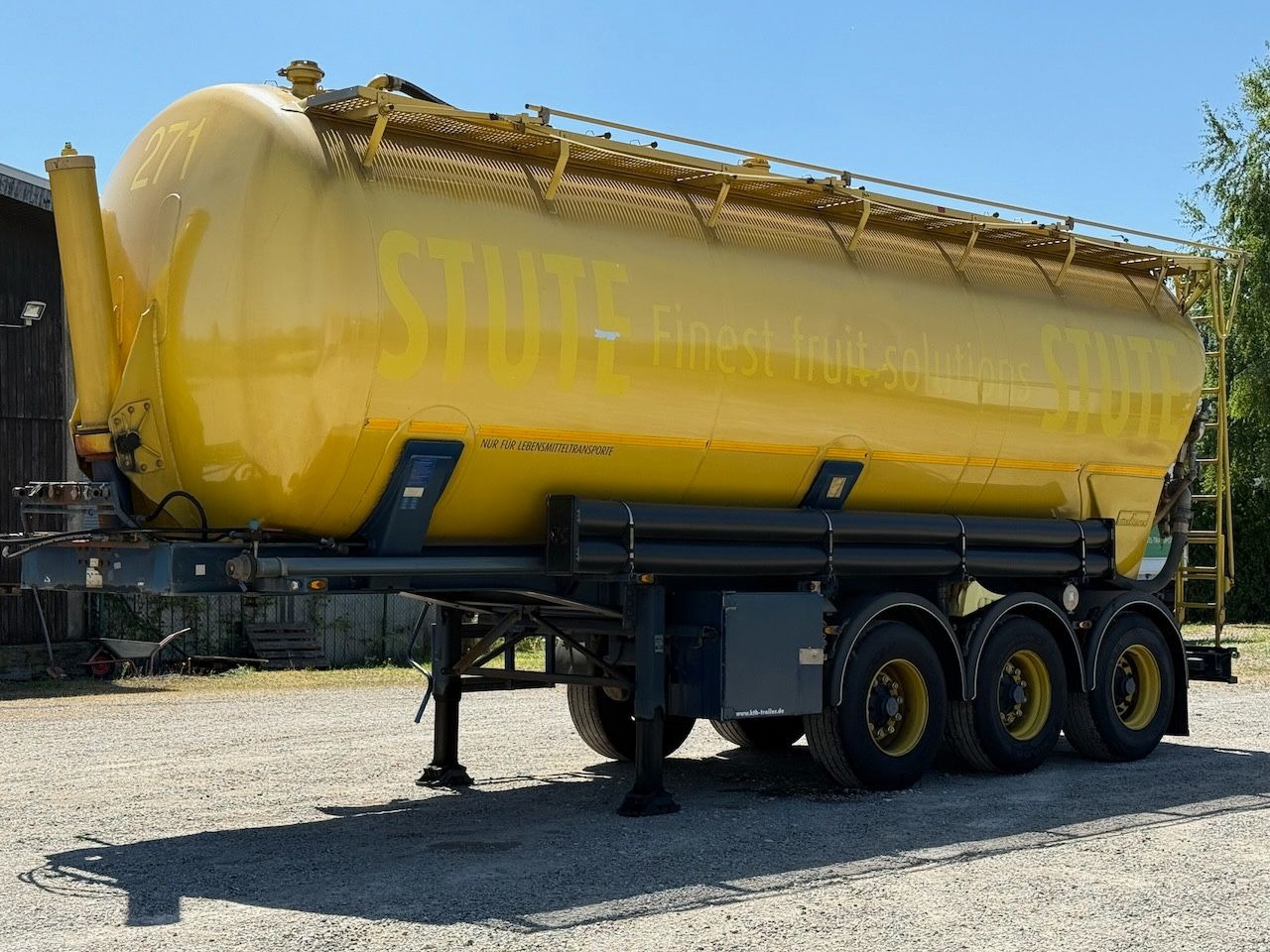 Kässbohrer SSK 40 Lebensmittel-Kippsilo - Silo poolhaagis: pilt 1 Kässbohrer SSK 40 Lebensmittel-Kippsilo - Silo poolhaagis: pilt 1