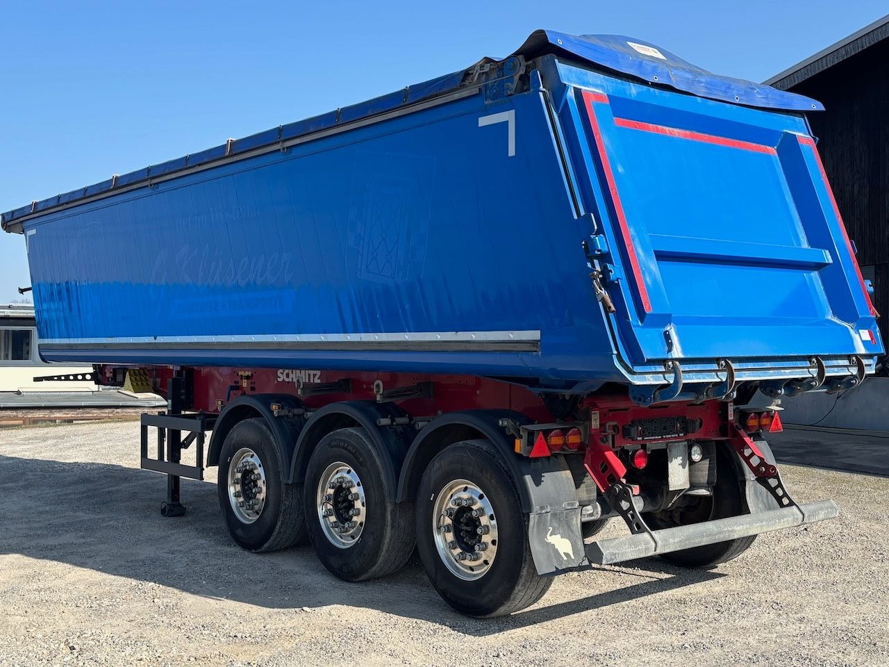 Schmitz Cargobull SKI 24 LS Alukipper, elektr. Cramaro Funk, 34m³ - Kallur-poolhaagis: pilt 3 Schmitz Cargobull SKI 24 LS Alukipper, elektr. Cramaro Funk, 34m³ - Kallur-poolhaagis: pilt 3