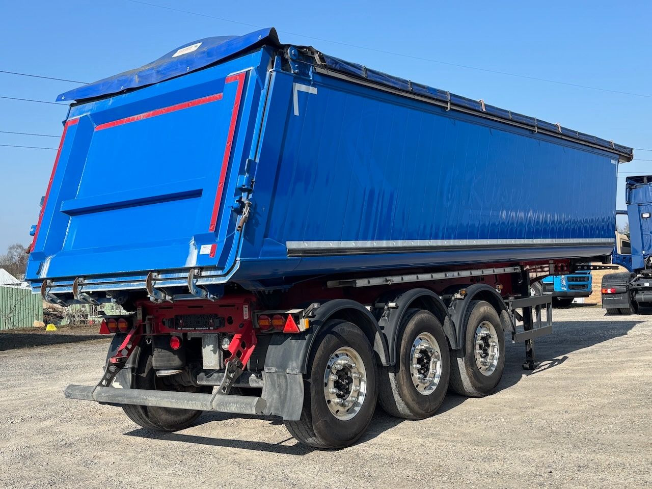 Schmitz Cargobull SKI 24 LS Alukipper, elektr. Cramaro Funk, 34m³ - Kallur-poolhaagis: pilt 2 Schmitz Cargobull SKI 24 LS Alukipper, elektr. Cramaro Funk, 34m³ - Kallur-poolhaagis: pilt 2