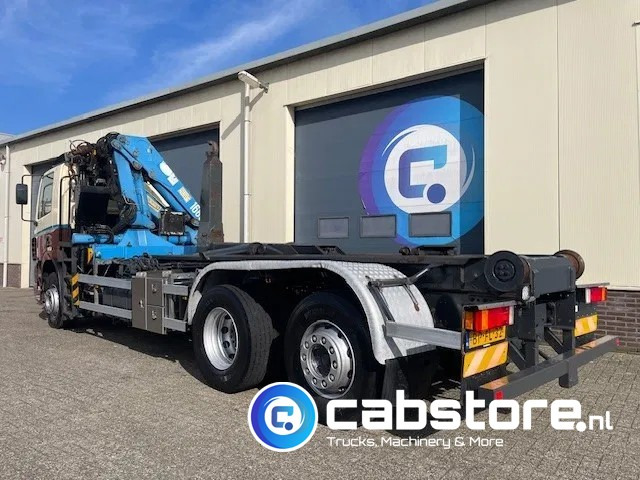 DAF CF 85.340 6X2 Euro 3 - Haakarm containersystem - Hooklift - Abrollkipper - Year 2004 - HMF 1680-K2 Crane - Grua - Ladekran - Autolaadkraan - Konkstõstukiga veoauto, Kraanaga veoauto: pilt 2 DAF CF 85.340 6X2 Euro 3 - Haakarm containersystem - Hooklift - Abrollkipper - Year 2004 - HMF 1680-K2 Crane - Grua - Ladekran - Autolaadkraan - Konkstõstukiga veoauto, Kraanaga veoauto: pilt 2