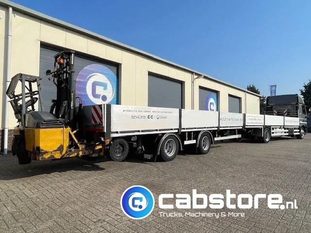 DAF CF 85 .360 4x2 Euro 5 - Open laadbak + WebTrailer open laadbak - Year 2012 - Good condition - Madelveok/ Platvormveok: pilt 3 DAF CF 85 .360 4x2 Euro 5 - Open laadbak + WebTrailer open laadbak - Year 2012 - Good condition - Madelveok/ Platvormveok: pilt 3