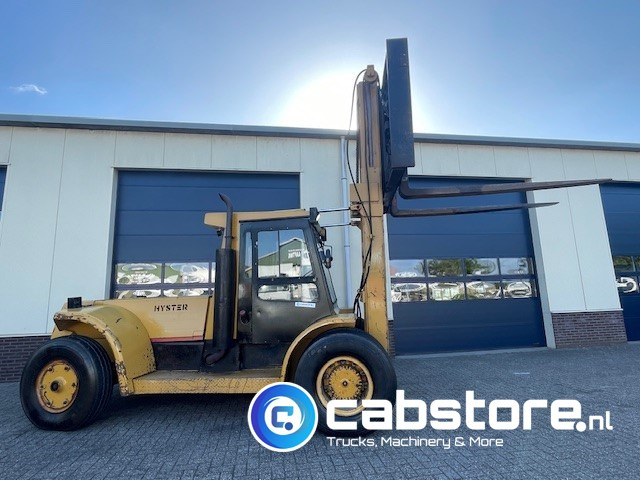 Hyster H 15.00 B Hyster H 15.00 B Heftruck ( H150D ) - Forklift - Gabelstapler - 15 Ton - Year 1989 - 7035 Hours - Side shift - Fork adjustment - Diiseltõstuk: pilt 3 Hyster H 15.00 B Hyster H 15.00 B Heftruck ( H150D ) - Forklift - Gabelstapler - 15 Ton - Year 1989 - 7035 Hours - Side shift - Fork adjustment - Diiseltõstuk: pilt 3
