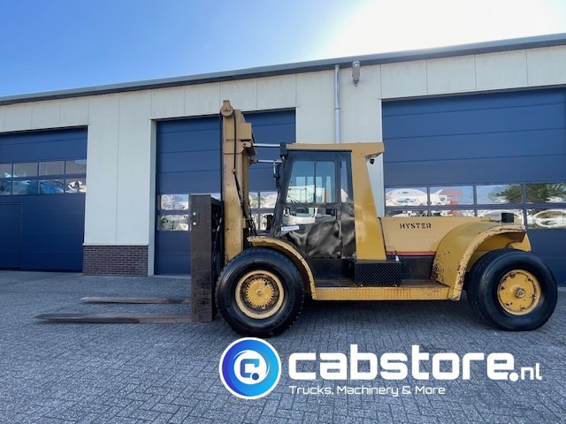 Hyster H 15.00 B Hyster H 15.00 B Heftruck ( H150D ) - Forklift - Gabelstapler - 15 Ton - Year 1989 - 7035 Hours - Side shift - Fork adjustment - Diiseltõstuk: pilt 5 Hyster H 15.00 B Hyster H 15.00 B Heftruck ( H150D ) - Forklift - Gabelstapler - 15 Ton - Year 1989 - 7035 Hours - Side shift - Fork adjustment - Diiseltõstuk: pilt 5