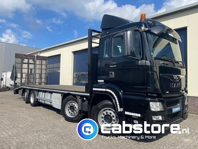 MAN TGS 35.400 8x2-6 BL Euro 6 - 8x2 - Oprijwagen - Machinetransporter - Bouwjaar 2015 - Km 716.197 - Laadvermogen 23.640 Kg !! - Very good condition - Madelveok/ Platvormveok: pilt 1 MAN TGS 35.400 8x2-6 BL Euro 6 - 8x2 - Oprijwagen - Machinetransporter - Bouwjaar 2015 - Km 716.197 - Laadvermogen 23.640 Kg !! - Very good condition - Madelveok/ Platvormveok: pilt 1