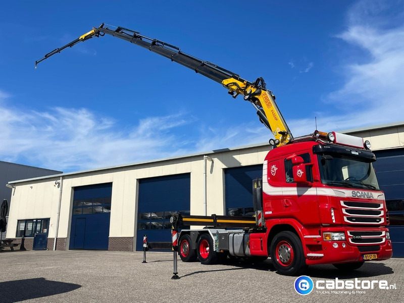 Scania G 400 A 6X2*4 HNA Euro 5 - Handgeschakeld - FASSI F455XP + JIP Autolaadkraan - Bouwjaar 2010 - Km 748.730 - Very good condition !! - Sadulveok: pilt 1 Scania G 400 A 6X2*4 HNA Euro 5 - Handgeschakeld - FASSI F455XP + JIP Autolaadkraan - Bouwjaar 2010 - Km 748.730 - Very good condition !! - Sadulveok: pilt 1