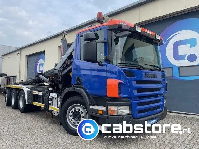 Scania P380 LB 8x4*4 HNA Euro 5 - HIAB 211 E-3 Hipro Crane with remote control + Multilift XR26S61 Hooklift - Year 2009 - Km 336.501 !! - Good condition - Konkstõstukiga veoauto, Kraanaga veoauto: pilt 3 Scania P380 LB 8x4*4 HNA Euro 5 - HIAB 211 E-3 Hipro Crane with remote control + Multilift XR26S61 Hooklift - Year 2009 - Km 336.501 !! - Good condition - Konkstõstukiga veoauto, Kraanaga veoauto: pilt 3