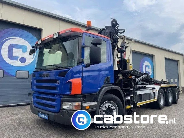 Scania P380 LB 8x4*4 HNA Euro 5 - HIAB 211 E-3 Hipro Crane with remote control + Multilift XR26S61 Hooklift - Year 2009 - Km 336.501 !! - Good condition - Konkstõstukiga veoauto, Kraanaga veoauto: pilt 4 Scania P380 LB 8x4*4 HNA Euro 5 - HIAB 211 E-3 Hipro Crane with remote control + Multilift XR26S61 Hooklift - Year 2009 - Km 336.501 !! - Good condition - Konkstõstukiga veoauto, Kraanaga veoauto: pilt 4