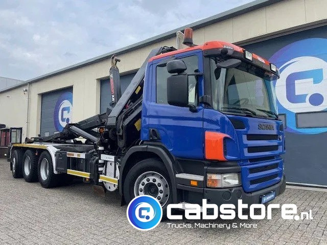 Scania P380 LB 8x4*4 HNA Euro 5 - HIAB 211 E-3 Hipro Crane with remote control + Multilift XR26S61 Hooklift - Year 2009 - Km 336.501 !! - Good condition - Konkstõstukiga veoauto, Kraanaga veoauto: pilt 1 Scania P380 LB 8x4*4 HNA Euro 5 - HIAB 211 E-3 Hipro Crane with remote control + Multilift XR26S61 Hooklift - Year 2009 - Km 336.501 !! - Good condition - Konkstõstukiga veoauto, Kraanaga veoauto: pilt 1