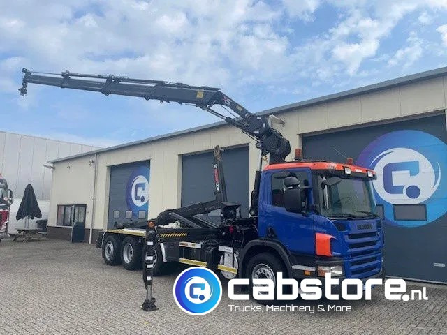 Scania P380 LB 8x4*4 HNA Euro 5 - HIAB 211 E-3 Hipro Crane with remote control + Multilift XR26S61 Hooklift - Year 2009 - Km 336.501 !! - Good condition - Konkstõstukiga veoauto, Kraanaga veoauto: pilt 2 Scania P380 LB 8x4*4 HNA Euro 5 - HIAB 211 E-3 Hipro Crane with remote control + Multilift XR26S61 Hooklift - Year 2009 - Km 336.501 !! - Good condition - Konkstõstukiga veoauto, Kraanaga veoauto: pilt 2