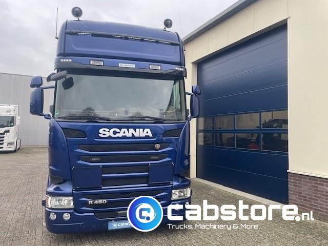 Scania R450 LB6X2MLB Euro 6 - Bouwjaar 2016 - Topline - Doorlaad-volume combi+ Wecon Middenas aanhangwagen - Good condition - Tent veoauto: pilt 5 Scania R450 LB6X2MLB Euro 6 - Bouwjaar 2016 - Topline - Doorlaad-volume combi+ Wecon Middenas aanhangwagen - Good condition - Tent veoauto: pilt 5