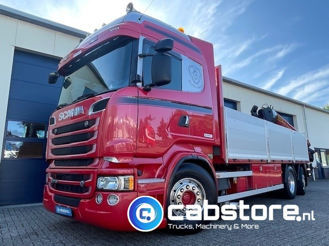 Scania R520 LB6X2*4HNB Euro 6 - Bouwjaar 2013 - Highline - Opticruise - Open box + Palfinger PK 24001-K B Autolaadkraan - Good condition ! - Kraanaga veoauto: pilt 2 Scania R520 LB6X2*4HNB Euro 6 - Bouwjaar 2013 - Highline - Opticruise - Open box + Palfinger PK 24001-K B Autolaadkraan - Good condition ! - Kraanaga veoauto: pilt 2