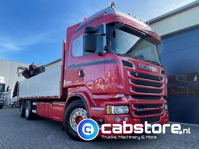 Scania R520 LB6X2*4HNB Euro 6 - Bouwjaar 2013 - Highline - Opticruise - Open box + Palfinger PK 24001-K B Autolaadkraan - Good condition ! - Kraanaga veoauto: pilt 4 Scania R520 LB6X2*4HNB Euro 6 - Bouwjaar 2013 - Highline - Opticruise - Open box + Palfinger PK 24001-K B Autolaadkraan - Good condition ! - Kraanaga veoauto: pilt 4