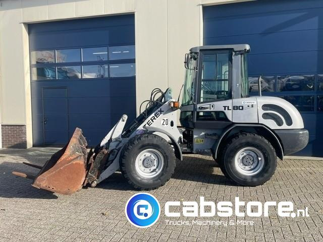Terex TL 80 Wiellader - Bouwjaar 2008 - Urenstand 7490 - Palletvorken + Laadschop - Deutz Diesel - Rataslaadur: pilt 4 Terex TL 80 Wiellader - Bouwjaar 2008 - Urenstand 7490 - Palletvorken + Laadschop - Deutz Diesel - Rataslaadur: pilt 4