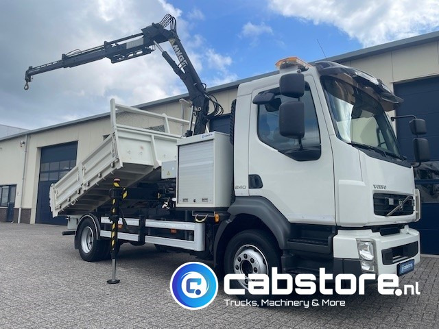 Volvo FL 240 4x2 Euro 5 - Kipper - MKG HLK 45 a2 Autolaadkraan - Bouwjaar 2012 - APK 18-10-2025 - ORIGINAL Km 35.640 !!!! - Good condition !! - Kallurauto, Kraanaga veoauto: pilt 1 Volvo FL 240 4x2 Euro 5 - Kipper - MKG HLK 45 a2 Autolaadkraan - Bouwjaar 2012 - APK 18-10-2025 - ORIGINAL Km 35.640 !!!! - Good condition !! - Kallurauto, Kraanaga veoauto: pilt 1