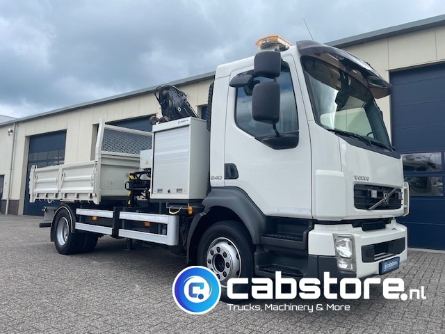 Volvo FL 240 4x2 Euro 5 - Kipper - MKG HLK 45 a2 Autolaadkraan - Bouwjaar 2012 - APK 18-10-2025 - ORIGINAL Km 35.640 !!!! - Good condition !! - Kallurauto, Kraanaga veoauto: pilt 4 Volvo FL 240 4x2 Euro 5 - Kipper - MKG HLK 45 a2 Autolaadkraan - Bouwjaar 2012 - APK 18-10-2025 - ORIGINAL Km 35.640 !!!! - Good condition !! - Kallurauto, Kraanaga veoauto: pilt 4
