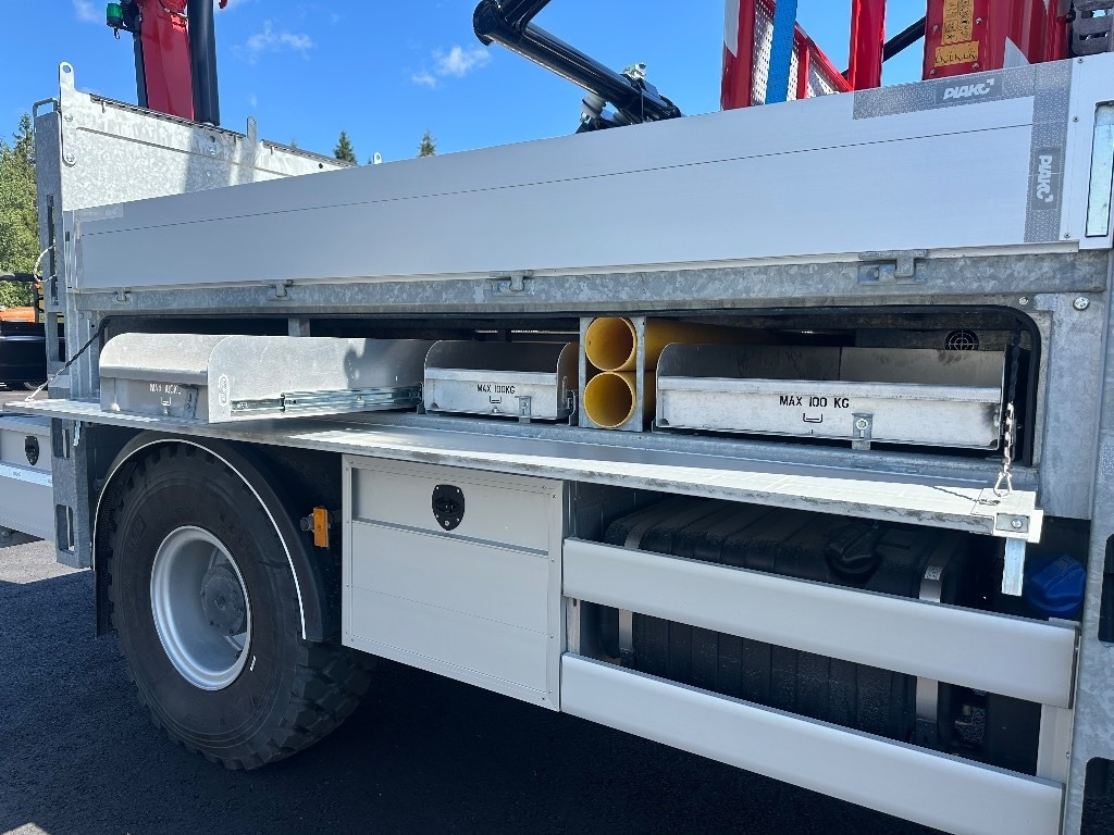 Uus Kraanaga veoauto Iveco Eurocargo ML150E28 4x4 sähkölaitos varustein: pilt 10