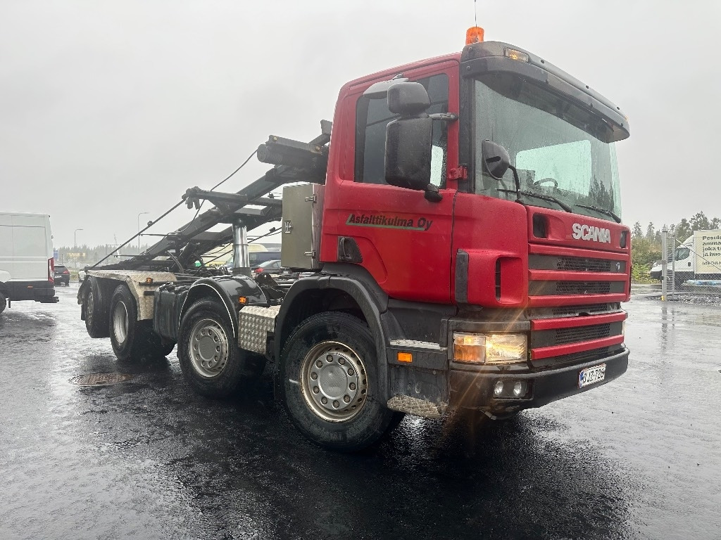 Scania P114 8x2*6 - Nöörtõstukiga veoauto: pilt 2 Scania P114 8x2*6 - Nöörtõstukiga veoauto: pilt 2