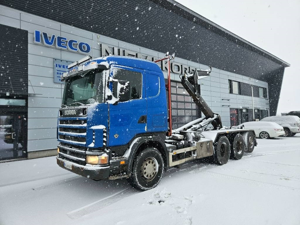 Scania R164 6m taittokoukku - Konkstõstukiga veoauto: pilt 1 Scania R164 6m taittokoukku - Konkstõstukiga veoauto: pilt 1