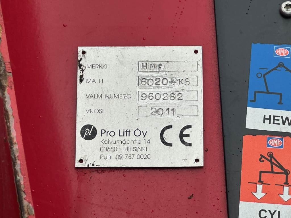 Volvo FM13. HMF 6020-K8 - Kraanaga veoauto: pilt 3 Volvo FM13. HMF 6020-K8 - Kraanaga veoauto: pilt 3