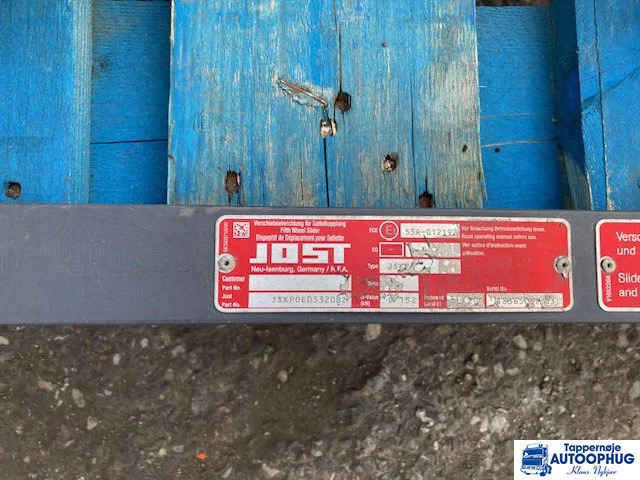 Volvo JOST flytbar skammel - Sidurattad - Veoauto: pilt 4 Volvo JOST flytbar skammel - Sidurattad - Veoauto: pilt 4