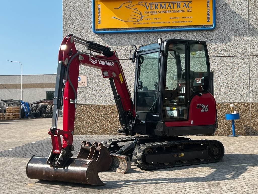 Yanmar SV26, quick bucket release, 294 hours, 2022! - Miniekskavaator: pilt 1 Yanmar SV26, quick bucket release, 294 hours, 2022! - Miniekskavaator: pilt 1