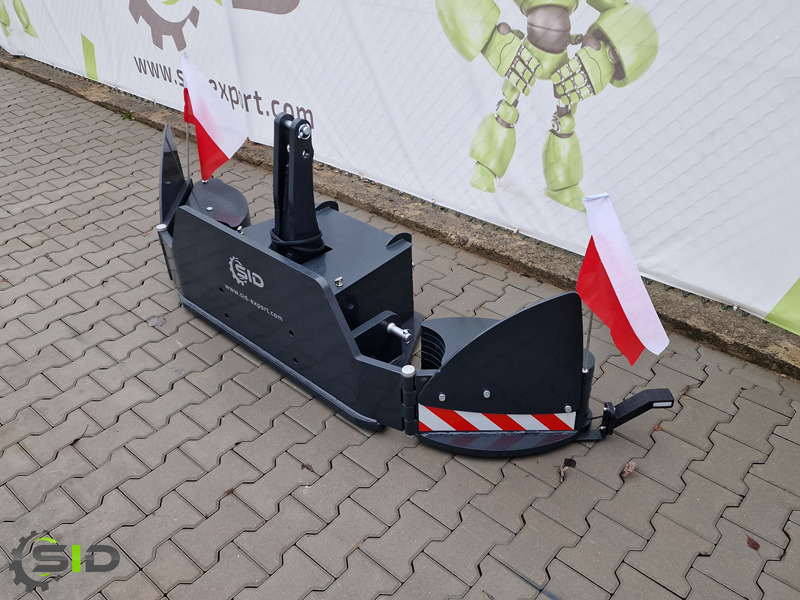 SID AGRIBUMPER / FRONTGEWICHT Frontbalast Stahlgewicht 430 KG - Vastukaal - Traktor: pilt 4 SID AGRIBUMPER / FRONTGEWICHT Frontbalast Stahlgewicht 430 KG - Vastukaal - Traktor: pilt 4