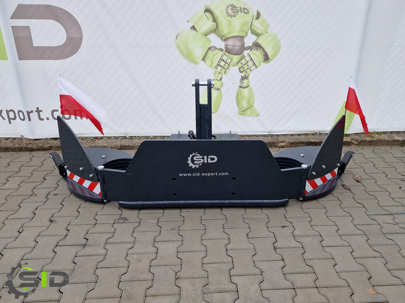 SID AGRIBUMPER / FRONTGEWICHT Frontbalast Stahlgewicht 430 KG - Vastukaal - Traktor: pilt 3 SID AGRIBUMPER / FRONTGEWICHT Frontbalast Stahlgewicht 430 KG - Vastukaal - Traktor: pilt 3