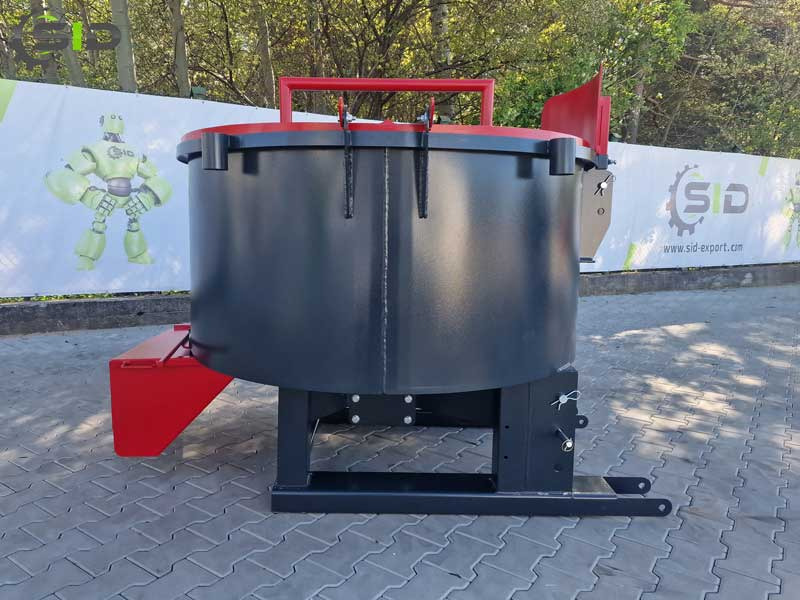 SID BETONMISCHER FUR ZAPFWELLE/ Bétonnière, Malaxeur Béton / Pan concrete mixer 600L WOM - Segumasin: pilt 2 SID BETONMISCHER FUR ZAPFWELLE/ Bétonnière, Malaxeur Béton / Pan concrete mixer 600L WOM - Segumasin: pilt 2