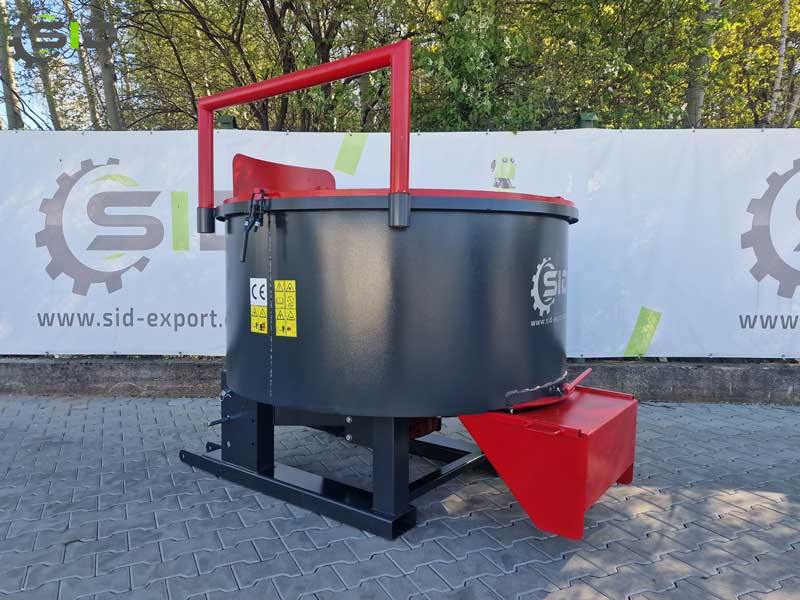 SID BETONMISCHER FUR ZAPFWELLE/ Bétonnière, Malaxeur Béton / Pan concrete mixer 600L WOM - Segumasin: pilt 5 SID BETONMISCHER FUR ZAPFWELLE/ Bétonnière, Malaxeur Béton / Pan concrete mixer 600L WOM - Segumasin: pilt 5