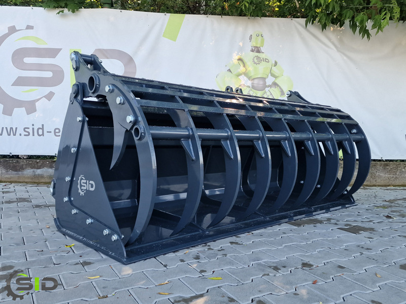 SID GREIFSCHAUFEL GEBRANNTE ZINKEN / Godet Crocodile BMS / Grab bucket burned tines 1,0 m - Haaramiskopp - Traktor: pilt 1 SID GREIFSCHAUFEL GEBRANNTE ZINKEN / Godet Crocodile BMS / Grab bucket burned tines 1,0 m - Haaramiskopp - Traktor: pilt 1