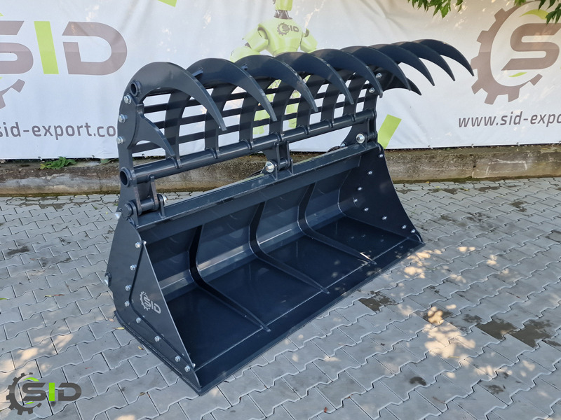 SID GREIFSCHAUFEL GEBRANNTE ZINKEN / Godet Crocodile BMS / Grab bucket burned tines 1,0 m - Haaramiskopp - Traktor: pilt 2 SID GREIFSCHAUFEL GEBRANNTE ZINKEN / Godet Crocodile BMS / Grab bucket burned tines 1,0 m - Haaramiskopp - Traktor: pilt 2