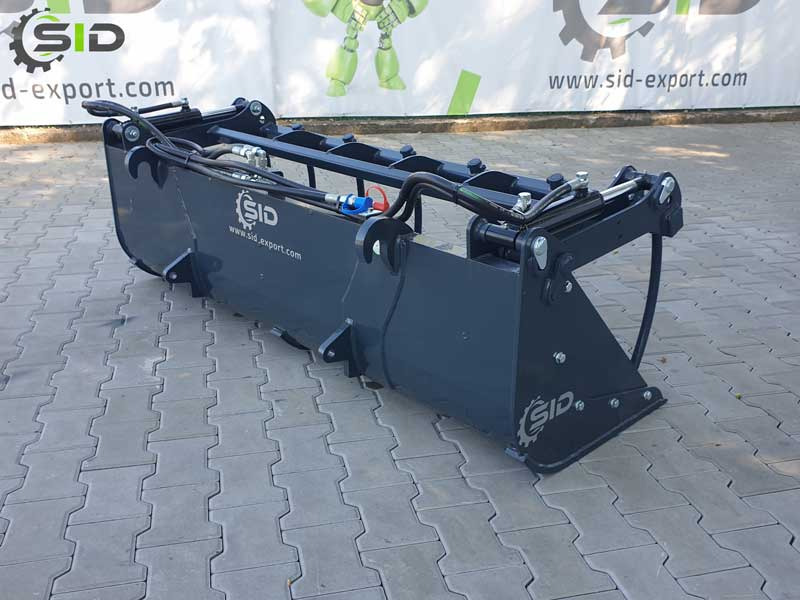 SID Greifschaufel Krokodilschaufel Silagegreifer S / Godet Crocodile BMS S / Grab bucket forged tines S 1,2 m - Haaramiskopp - Haaramiskopp: pilt 5 SID Greifschaufel Krokodilschaufel Silagegreifer S / Godet Crocodile BMS S / Grab bucket forged tines S 1,2 m - Haaramiskopp - Haaramiskopp: pilt 5