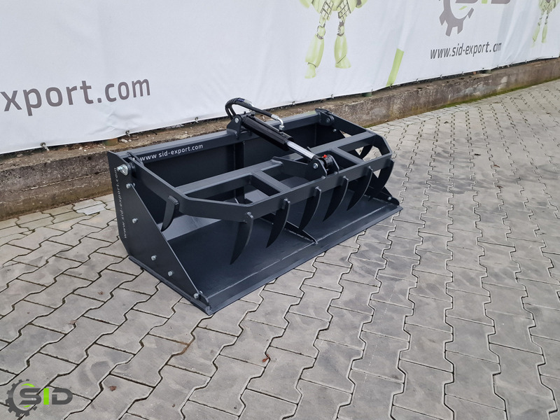 SID Greifschaufel mini geb. Zinken / Grab bucket Mini burned tines 1,0 m - Haaramiskopp - Väiketraktor: pilt 1 SID Greifschaufel mini geb. Zinken / Grab bucket Mini burned tines 1,0 m - Haaramiskopp - Väiketraktor: pilt 1
