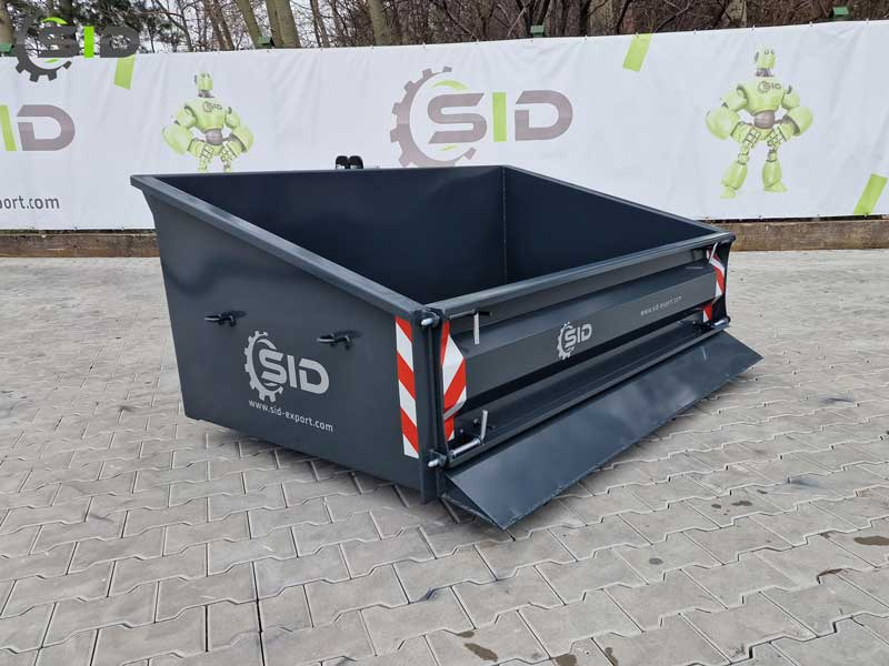 Uus Vastukaal - Vastukaal SID Kippmulde leicht Heckcontainer / Hydraulic transport box 1200 mm x 950 mm: pilt 8