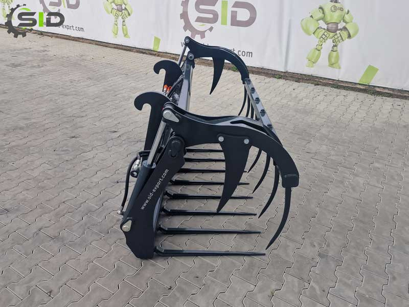 SID Krokodilgebiss Krokodilzange XL / BMS XL / Crocodile manure fork with grapple XL 1,8 m - Kahvlid - Põllutööseade: pilt 2 SID Krokodilgebiss Krokodilzange XL / BMS XL / Crocodile manure fork with grapple XL 1,8 m - Kahvlid - Põllutööseade: pilt 2