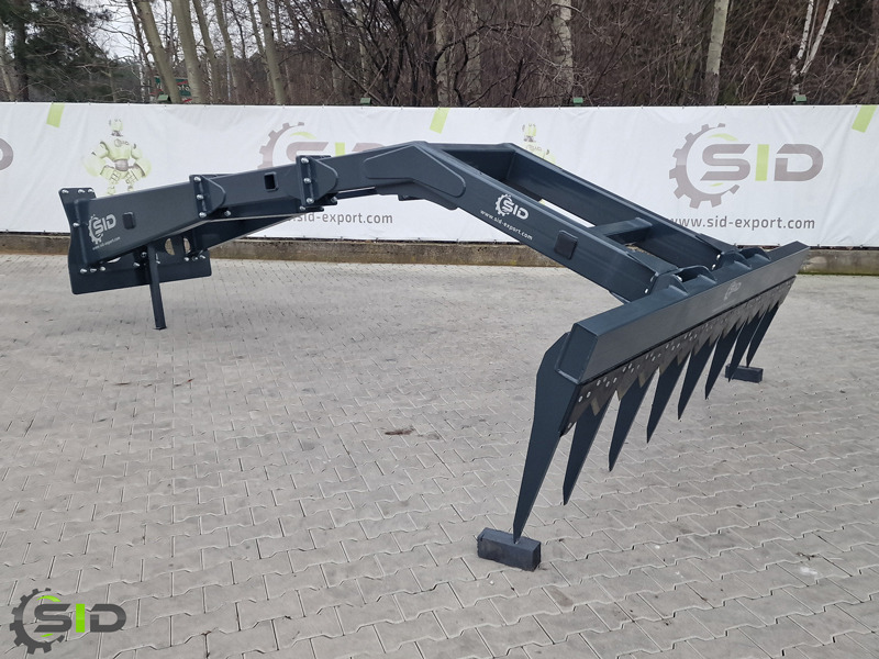 SID Silagekamm Schneidkamm Reißkamm Siloharke / Silage rake / Le râteau d'ensilage 1,80 m - Kahvlid - Minilaadur: pilt 2 SID Silagekamm Schneidkamm Reißkamm Siloharke / Silage rake / Le râteau d'ensilage 1,80 m - Kahvlid - Minilaadur: pilt 2