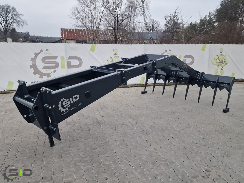 SID Silagekamm Schneidkamm Reißkamm Siloharke / Silage rake / Le râteau d'ensilage 1,80 m - Kahvlid - Minilaadur: pilt 4 SID Silagekamm Schneidkamm Reißkamm Siloharke / Silage rake / Le râteau d'ensilage 1,80 m - Kahvlid - Minilaadur: pilt 4