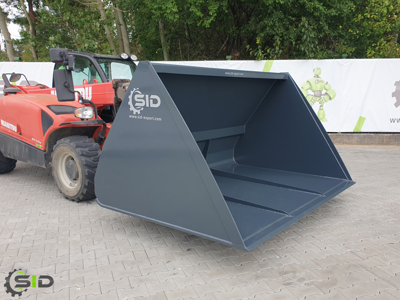 Uus Laaduri kopp - Veoauto SID VOLUMENSCHAUFEL FÜR RADLADER TELESKOPLADER / Volume loader bucket 1,9 m 1,0 m3: pilt 7