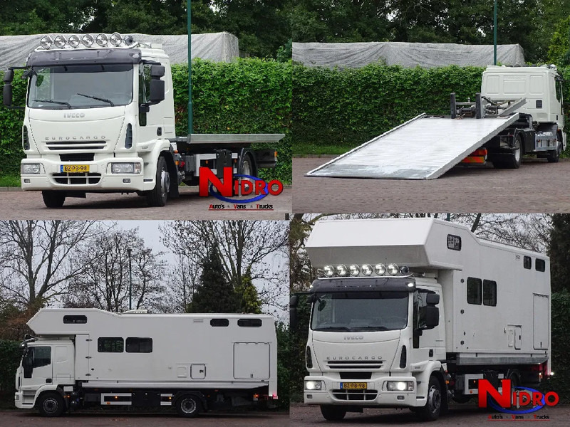 Iveco Eurocargo 12.250 AUT LEER CAM CAMPERUNIT TKM 31000 - Puksiirauto: pilt 1 Iveco Eurocargo 12.250 AUT LEER CAM CAMPERUNIT TKM 31000 - Puksiirauto: pilt 1