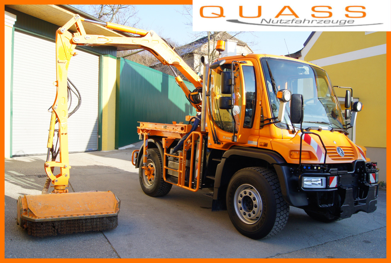 Unimog Unimog U 400/Hydrostat/Mähtür +MULAG MHU 800 - Kommunaal-/ Erisõiduk: pilt 1 Unimog Unimog U 400/Hydrostat/Mähtür +MULAG MHU 800 - Kommunaal-/ Erisõiduk: pilt 1