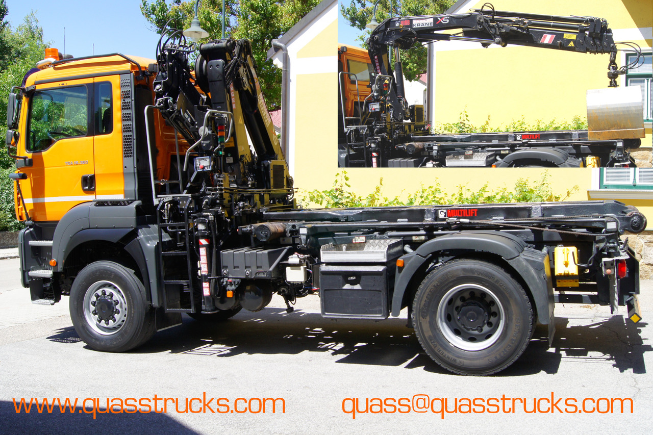 MAN TGA 18.360 BL 4x4/Euro4/TÜV/HIAB 111/MULTILIFT/Winterdienst - Veoauto - kaablisüsteem, Kraanaga veoauto: pilt 3 MAN TGA 18.360 BL 4x4/Euro4/TÜV/HIAB 111/MULTILIFT/Winterdienst - Veoauto - kaablisüsteem, Kraanaga veoauto: pilt 3