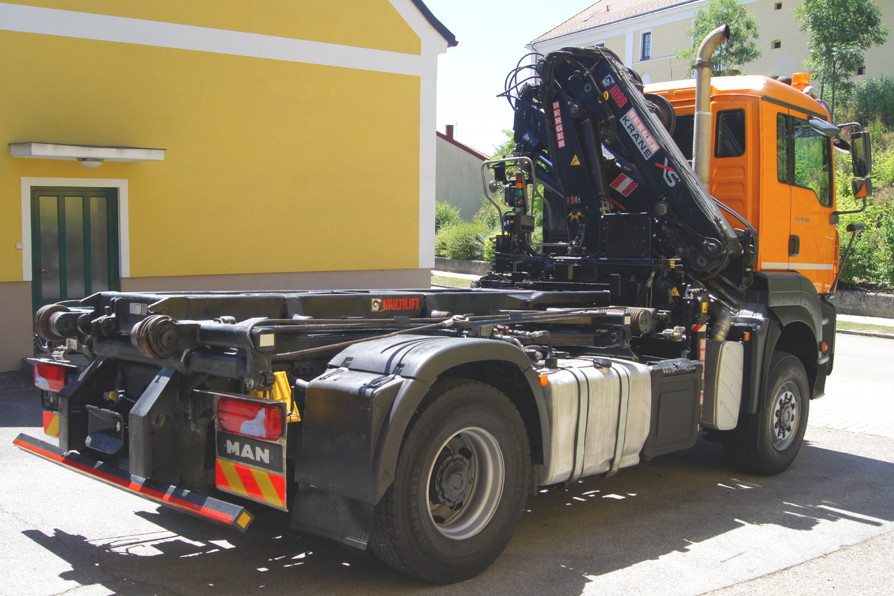 MAN TGA 18.360 BL 4x4/Euro4/TÜV/HIAB 111 korbfähig/MULTILIFT/Winterdienst - Veoauto - kaablisüsteem, Kraanaga veoauto: pilt 5 MAN TGA 18.360 BL 4x4/Euro4/TÜV/HIAB 111 korbfähig/MULTILIFT/Winterdienst - Veoauto - kaablisüsteem, Kraanaga veoauto: pilt 5