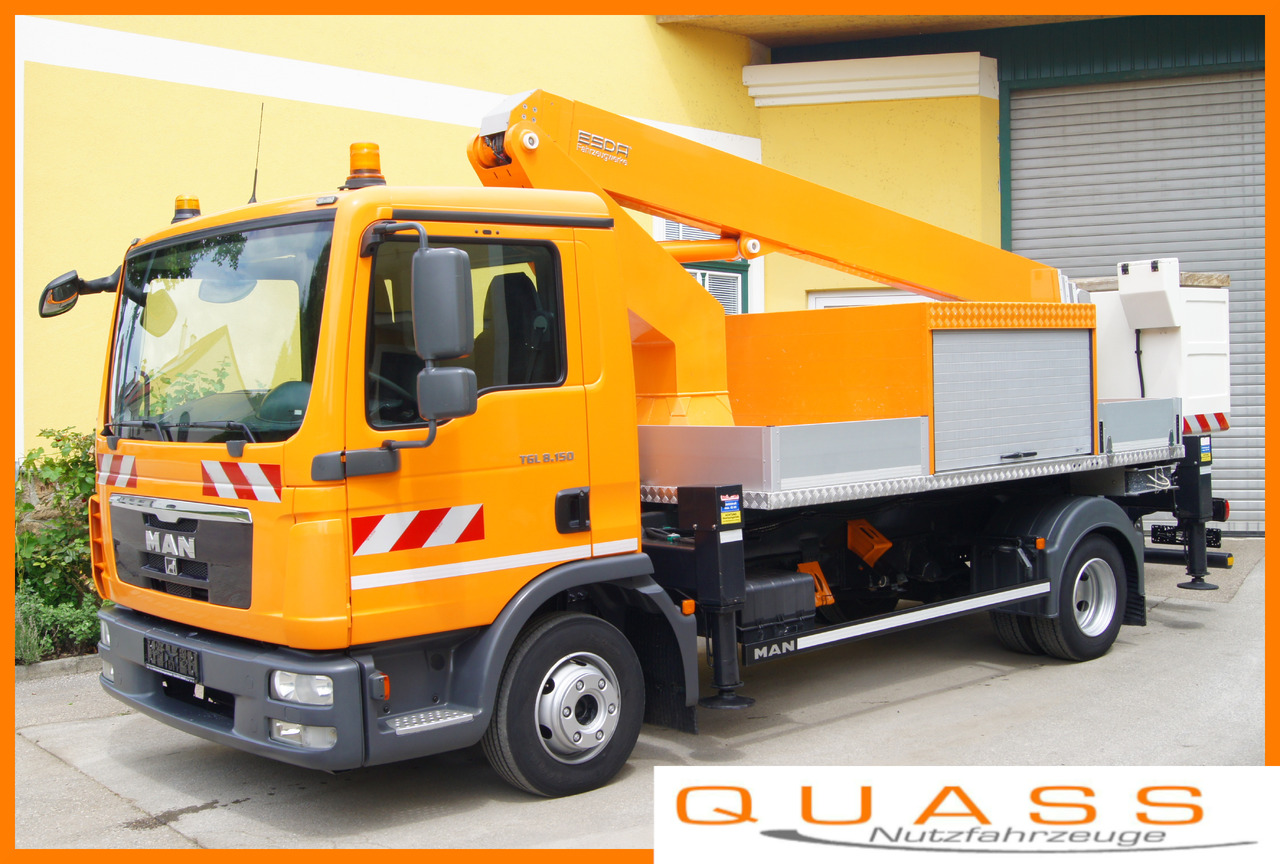 MAN TGL 8.150/TÜV/ESDA 21,5m Hubarbeitsbühne/Steiger/EURO 5 - Veoautolt tõusev platvorm: pilt 1 MAN TGL 8.150/TÜV/ESDA 21,5m Hubarbeitsbühne/Steiger/EURO 5 - Veoautolt tõusev platvorm: pilt 1
