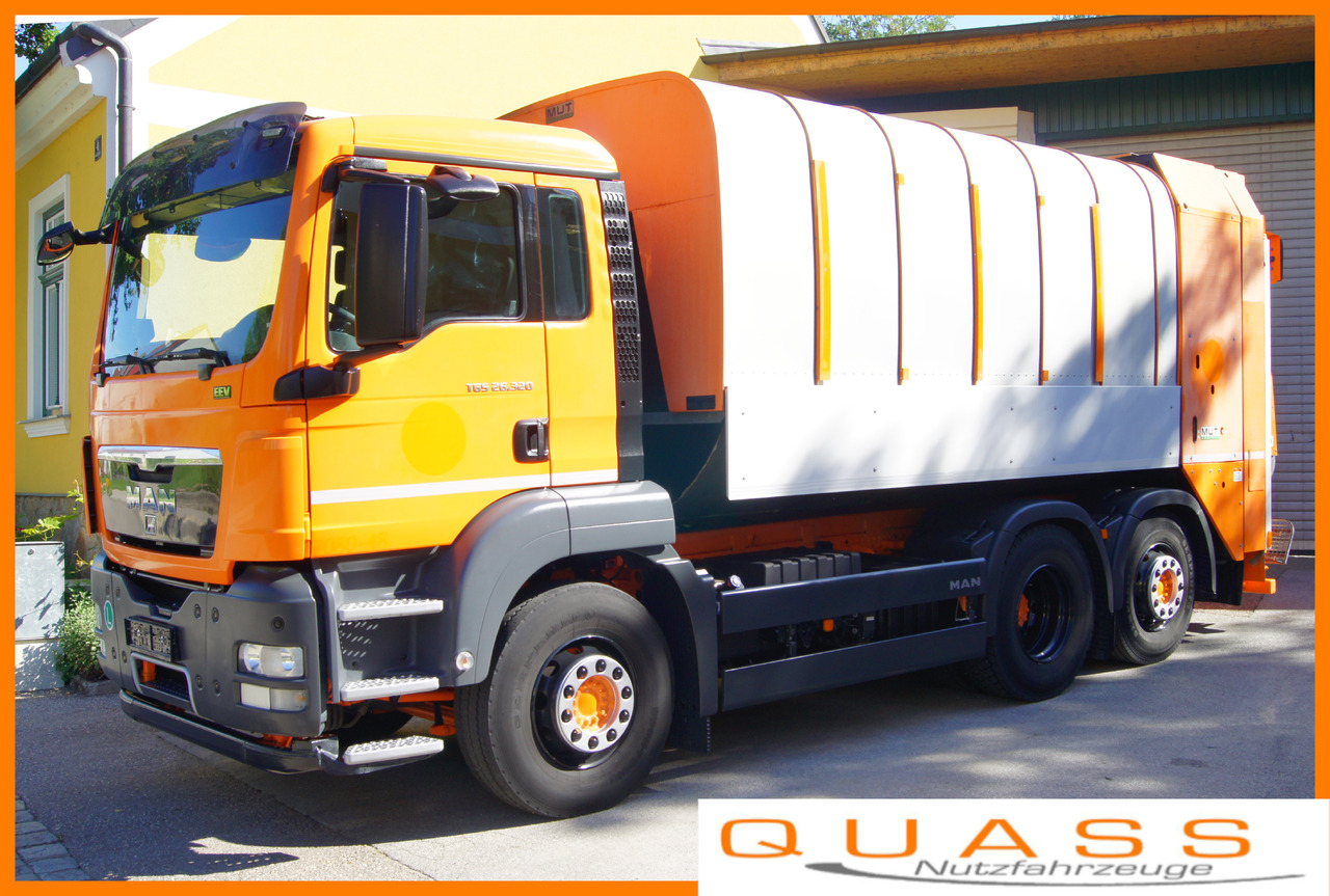 MAN TGS 26.320 BL 6x2-2/Euro 5/MUT FAUN Rotopress/ZOELLER - Prügiauto: pilt 1 MAN TGS 26.320 BL 6x2-2/Euro 5/MUT FAUN Rotopress/ZOELLER - Prügiauto: pilt 1