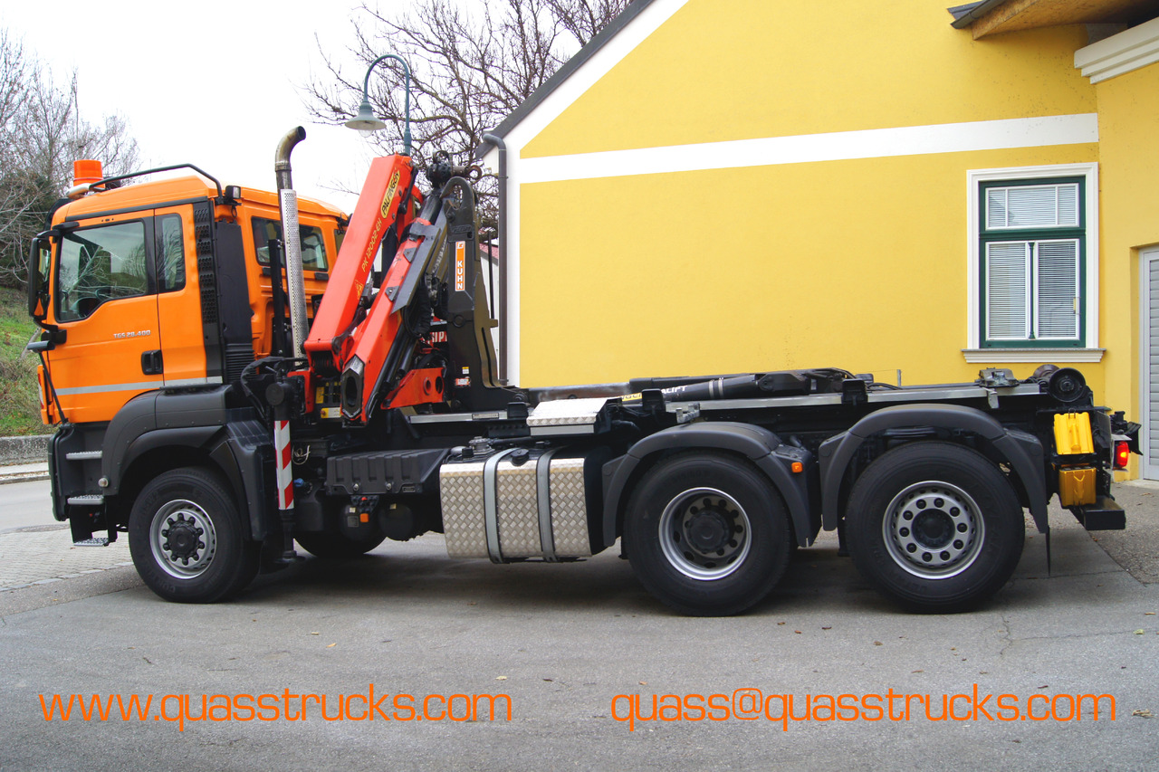 MAN TGS 28.400 BL 6x4-4/PK 12002 D/PALIFT/Winterdienst/Streuer/Pflug - Kallurauto, Kraanaga veoauto: pilt 2 MAN TGS 28.400 BL 6x4-4/PK 12002 D/PALIFT/Winterdienst/Streuer/Pflug - Kallurauto, Kraanaga veoauto: pilt 2
