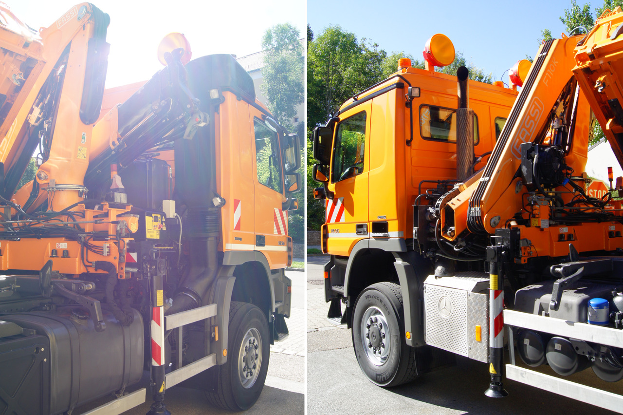 MERCEDES-BENZ ACTROS 1836 /4x4/TÜV/FASSI 110/MEILLER/Winterdienst/Wechselsystem - Kallurauto, Kraanaga veoauto: pilt 5 MERCEDES-BENZ ACTROS 1836 /4x4/TÜV/FASSI 110/MEILLER/Winterdienst/Wechselsystem - Kallurauto, Kraanaga veoauto: pilt 5