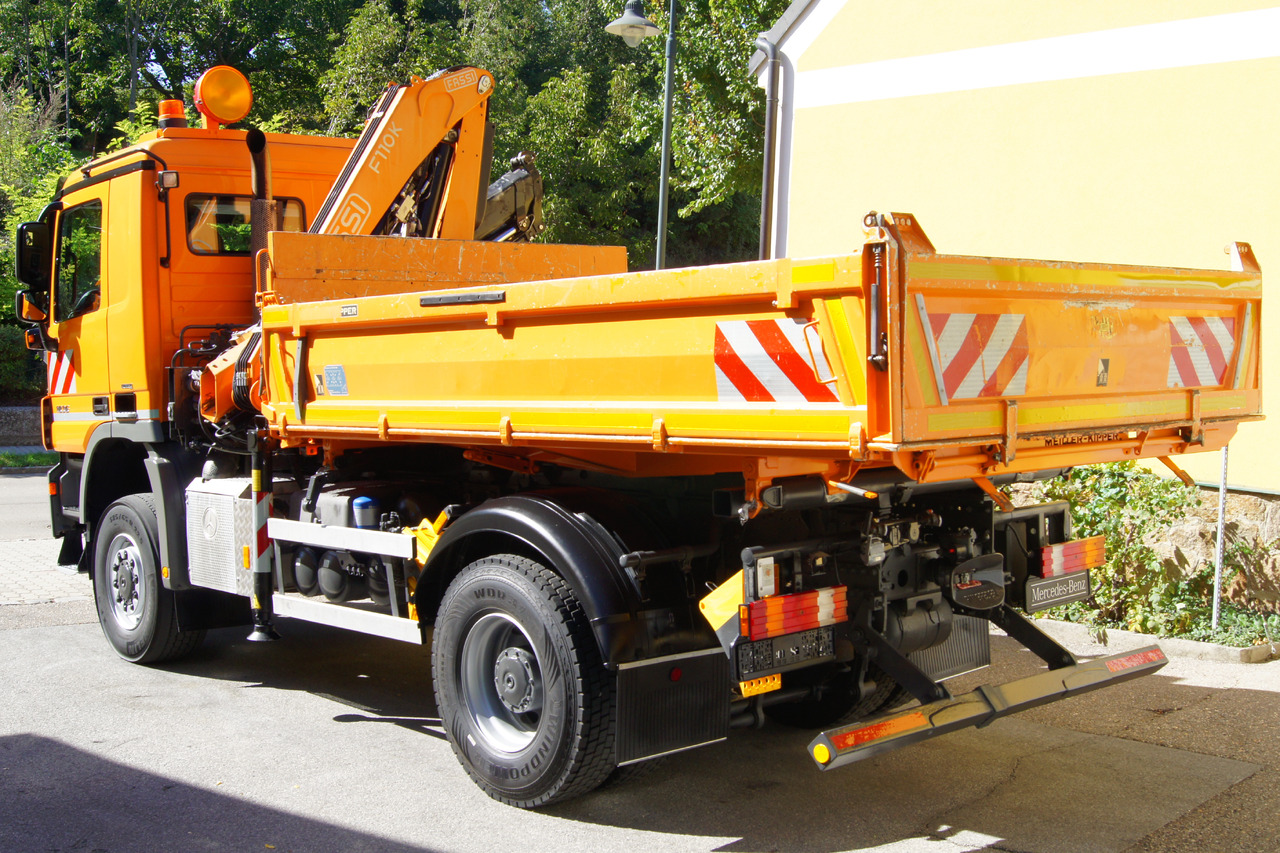 MERCEDES-BENZ ACTROS 1836 /4x4/TÜV/FASSI 110/MEILLER/Winterdienst/Wechselsystem - Kallurauto, Kraanaga veoauto: pilt 3 MERCEDES-BENZ ACTROS 1836 /4x4/TÜV/FASSI 110/MEILLER/Winterdienst/Wechselsystem - Kallurauto, Kraanaga veoauto: pilt 3