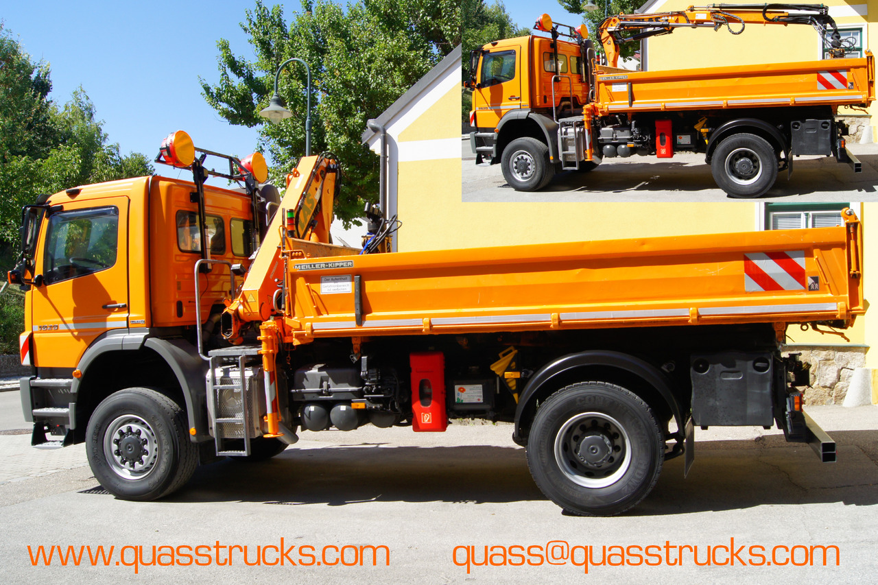 MERCEDES-BENZ AXOR 1829 4x4/EURO 5/ATLAS 65.2/MEILLER/Winterdienst - Kallurauto, Kraanaga veoauto: pilt 3 MERCEDES-BENZ AXOR 1829 4x4/EURO 5/ATLAS 65.2/MEILLER/Winterdienst - Kallurauto, Kraanaga veoauto: pilt 3