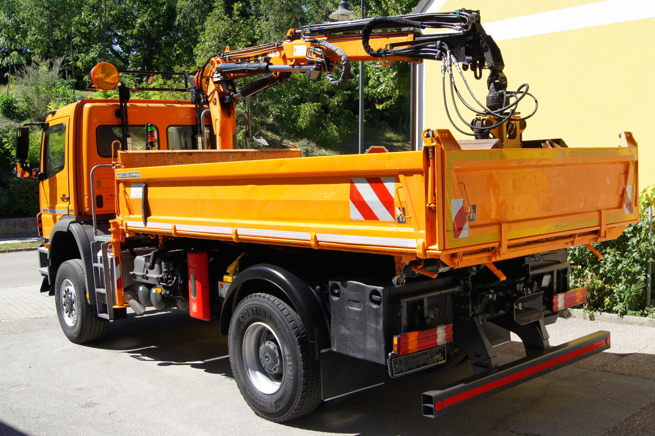 MERCEDES-BENZ AXOR 1829 4x4/EURO 5/ATLAS 65.2/MEILLER/Winterdienst - Kallurauto, Kraanaga veoauto: pilt 4 MERCEDES-BENZ AXOR 1829 4x4/EURO 5/ATLAS 65.2/MEILLER/Winterdienst - Kallurauto, Kraanaga veoauto: pilt 4