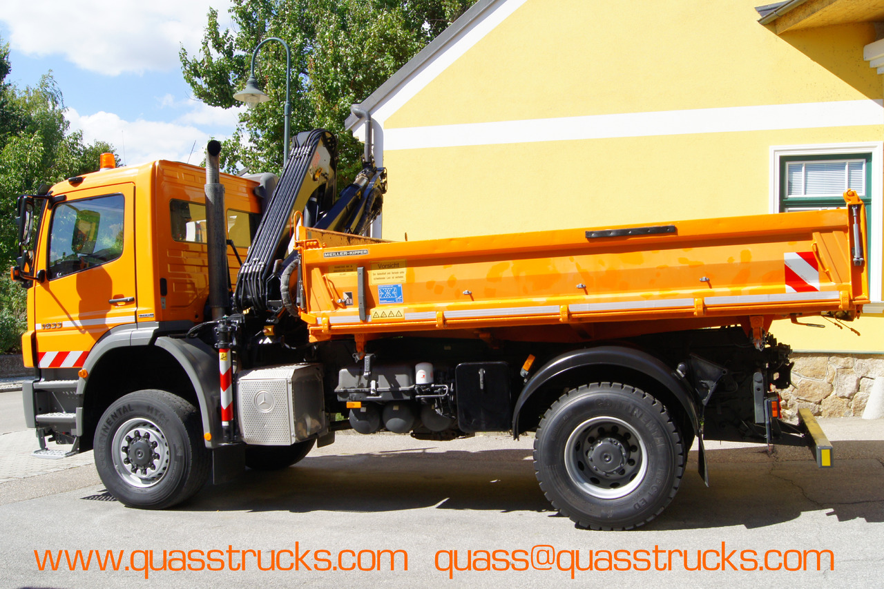 MERCEDES-BENZ AXOR 1833 4x4/TÜV/Eur4/HIAB 088/MEILLER/Winterdienst/Salzstreuer - Kallurauto, Kraanaga veoauto: pilt 3 MERCEDES-BENZ AXOR 1833 4x4/TÜV/Eur4/HIAB 088/MEILLER/Winterdienst/Salzstreuer - Kallurauto, Kraanaga veoauto: pilt 3
